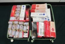 兩名入境旅客管有未完稅香煙罪成判囚