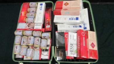 兩名入境旅客管有未完稅香煙罪成判囚