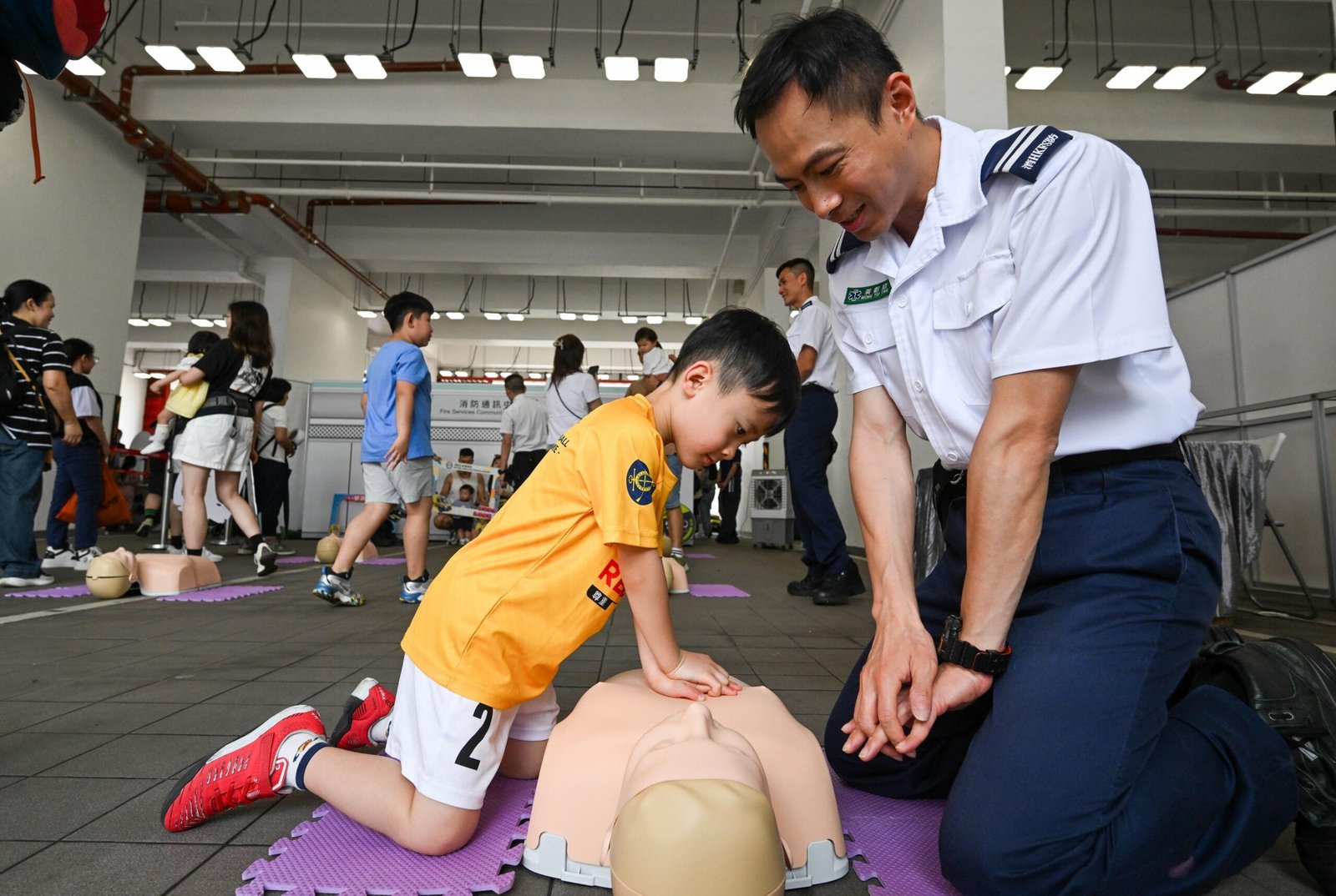 消防處舉行開放日響應第11個全民國家安全教育日