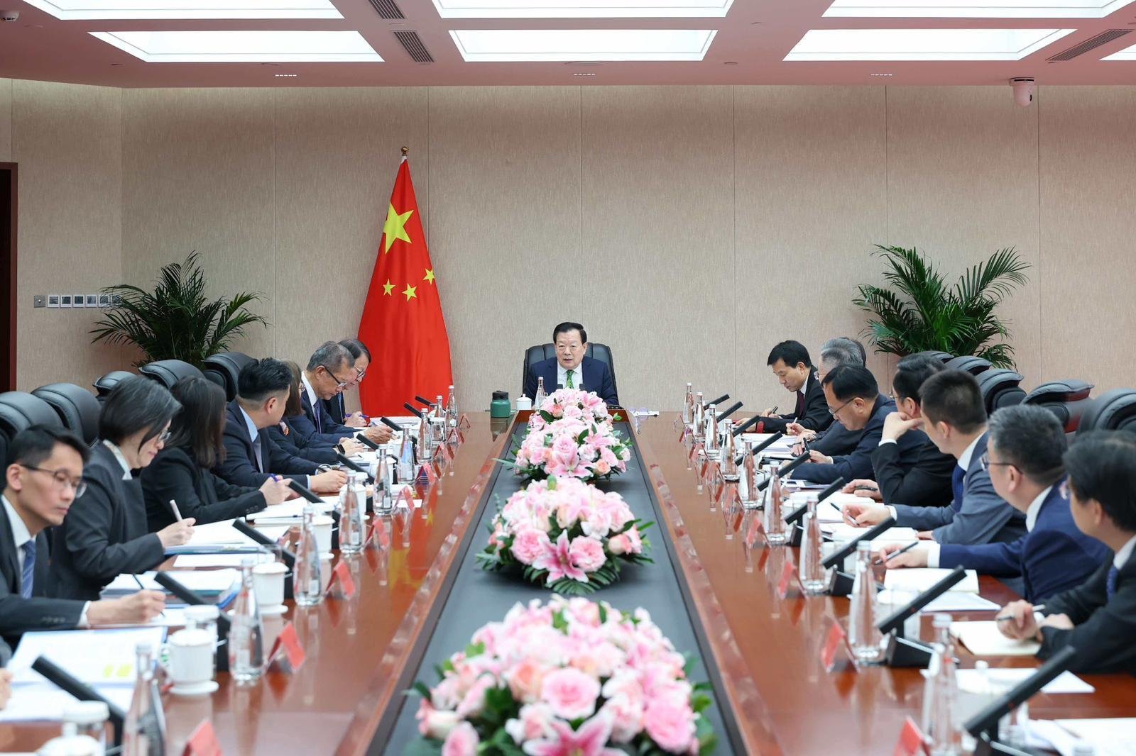 特區政府官員完成北京訪問行程