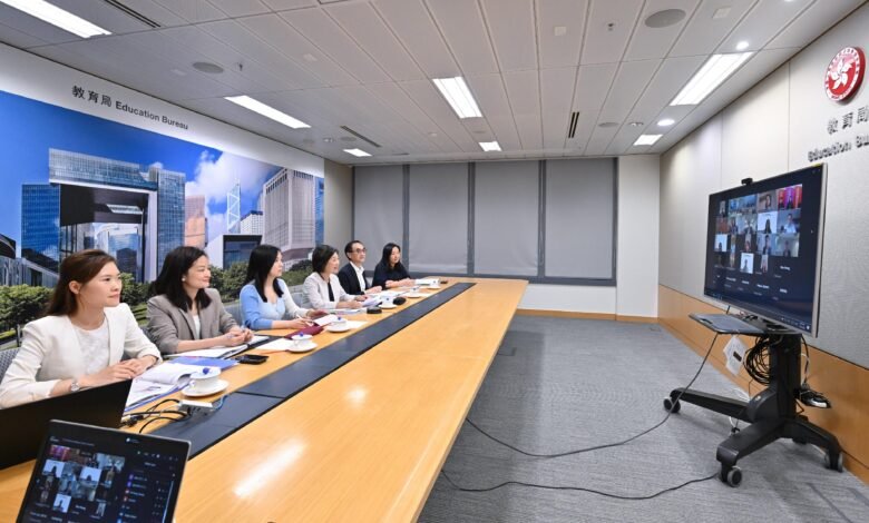 留學香港專班舉行第二次會議