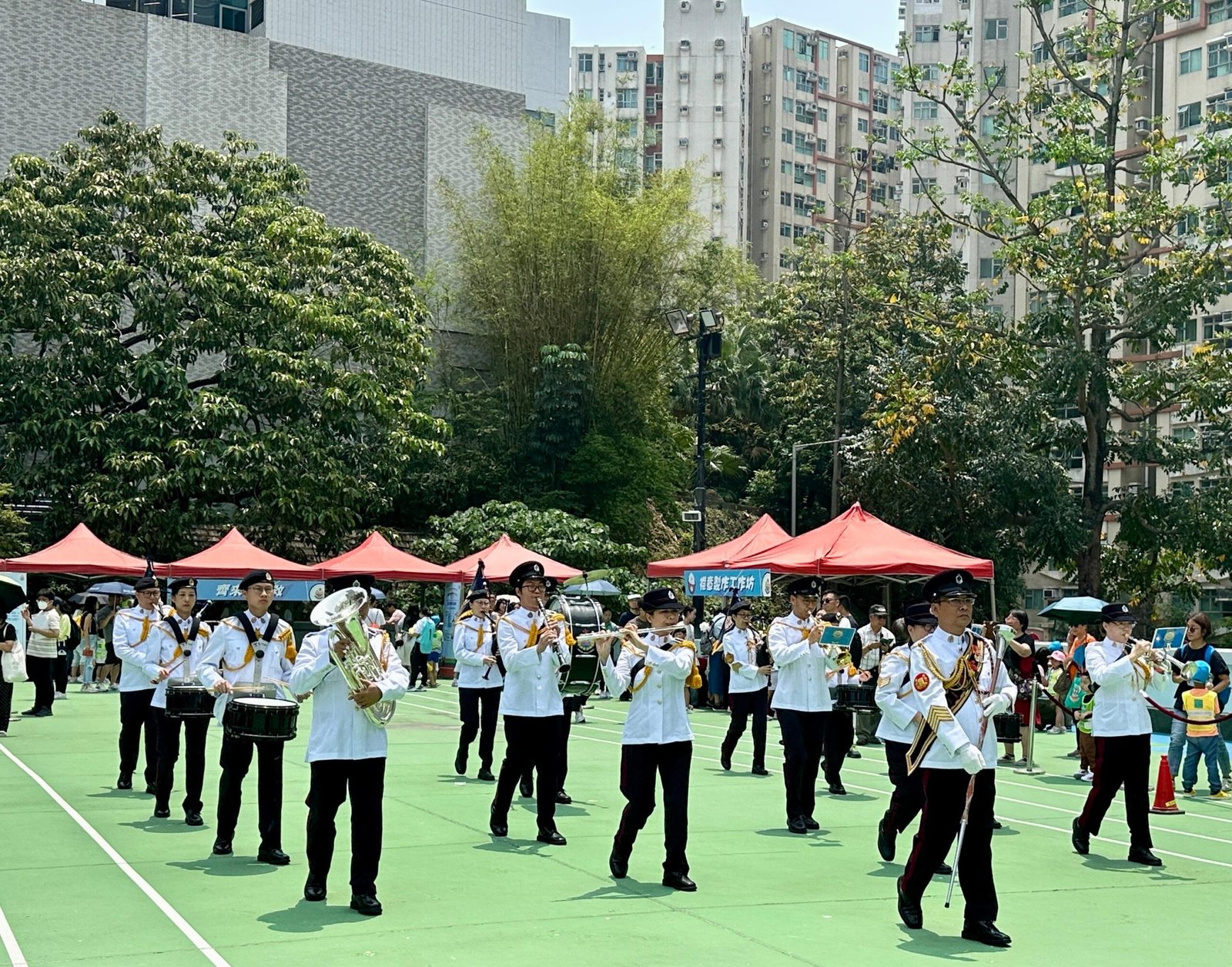 醫療輔助隊舉行開放日推廣全民國家安全教育日