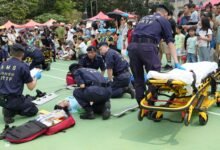 醫療輔助隊舉行開放日推廣全民國家安全教育日