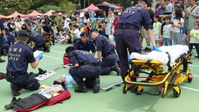醫療輔助隊舉行開放日推廣全民國家安全教育日