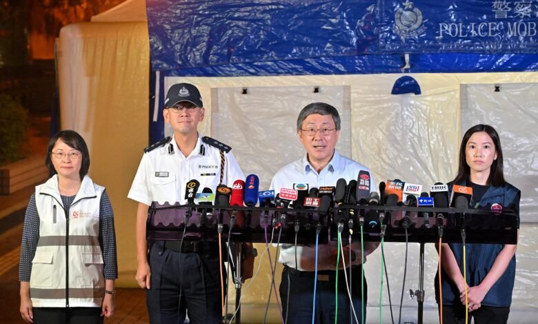 政務司副司長總結宏福苑居民首日上樓安排