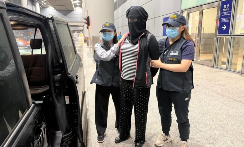 香港海關於機場檢獲約二百萬元懷疑大麻花