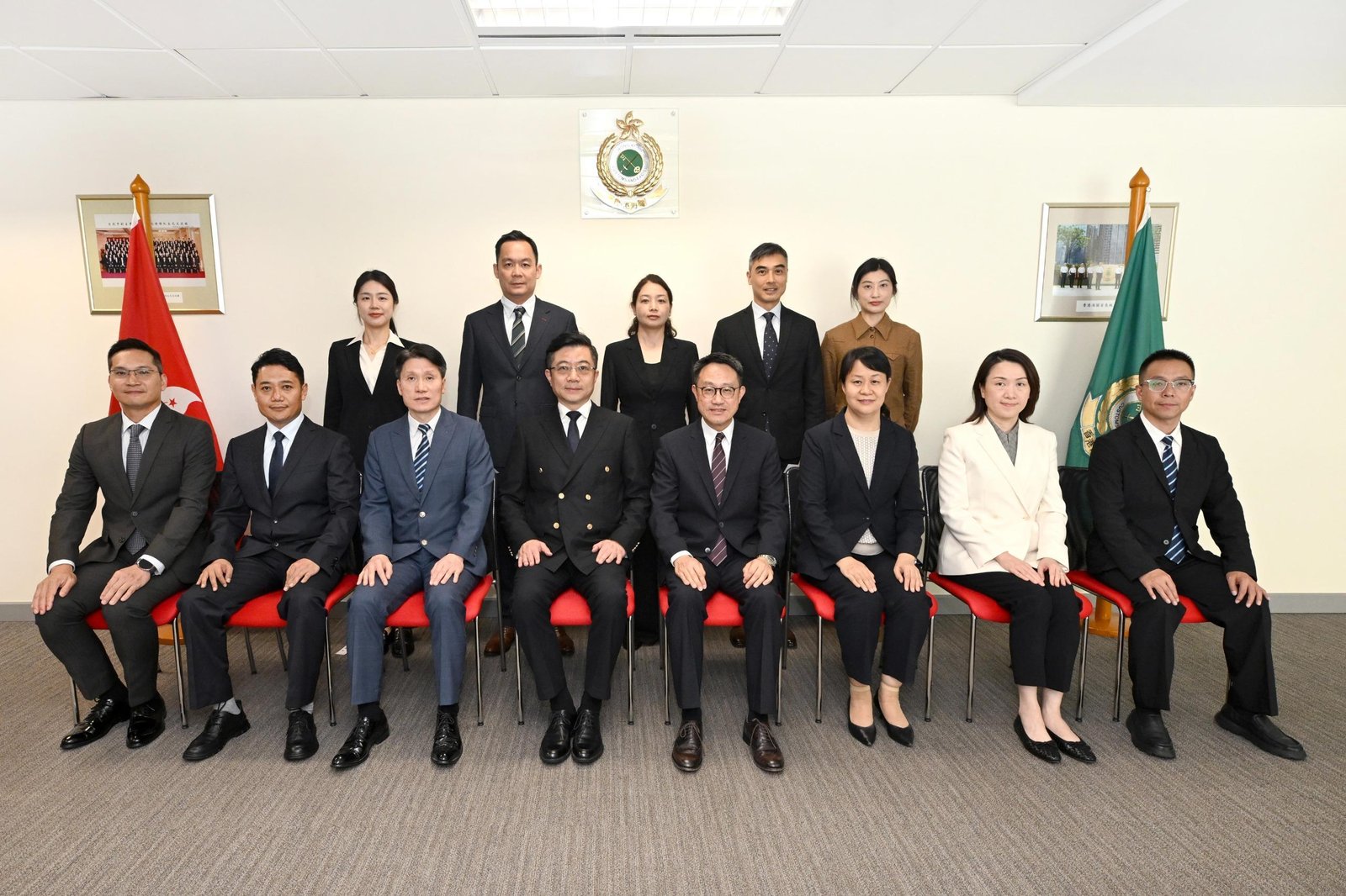 香港海關關長與拉薩海關關長會面