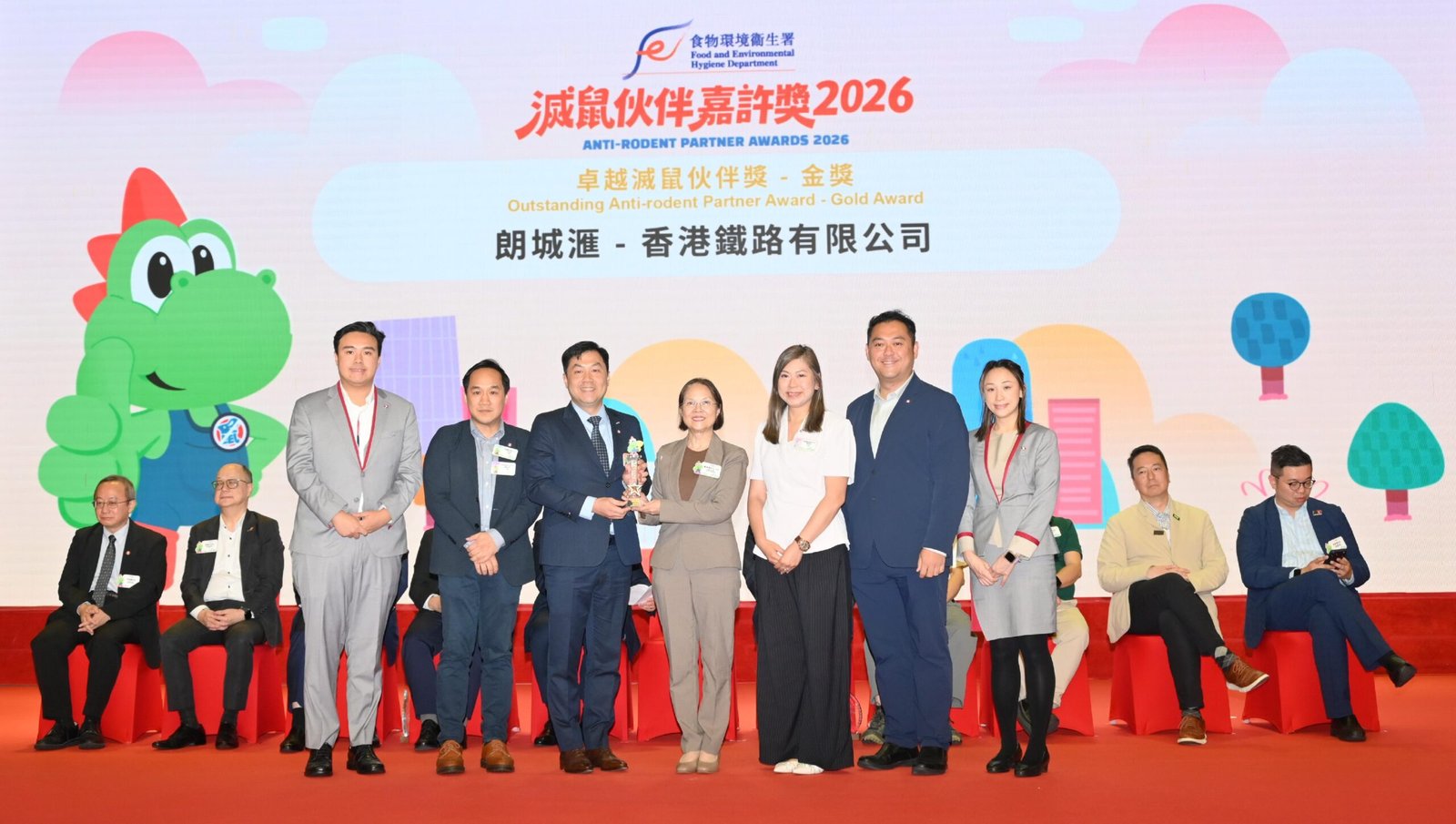食環署舉行「滅鼠伙伴嘉許獎2026」頒獎禮 《滅鼠約章》擴展至商場
