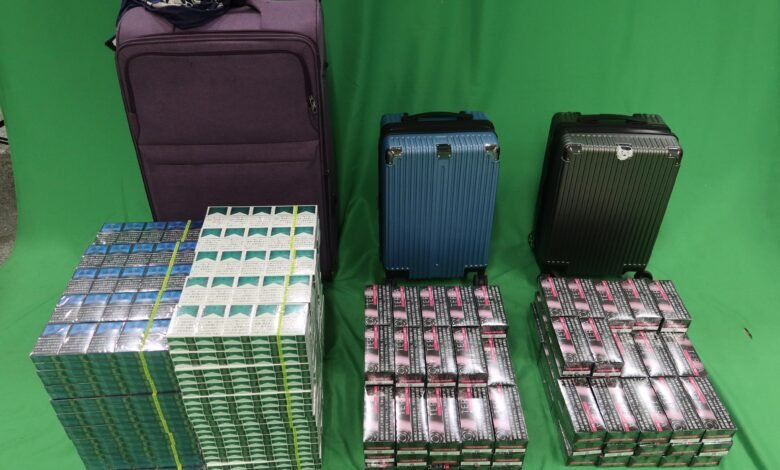 入境男旅客未完稅香煙及另類吸煙產品罪成判監四個月罰款一千元