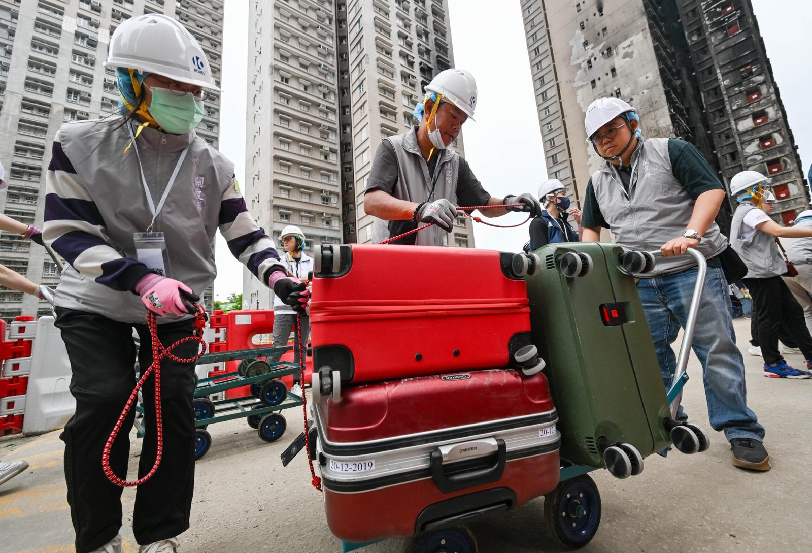 政府總結宏福苑居民第十五日上樓安排