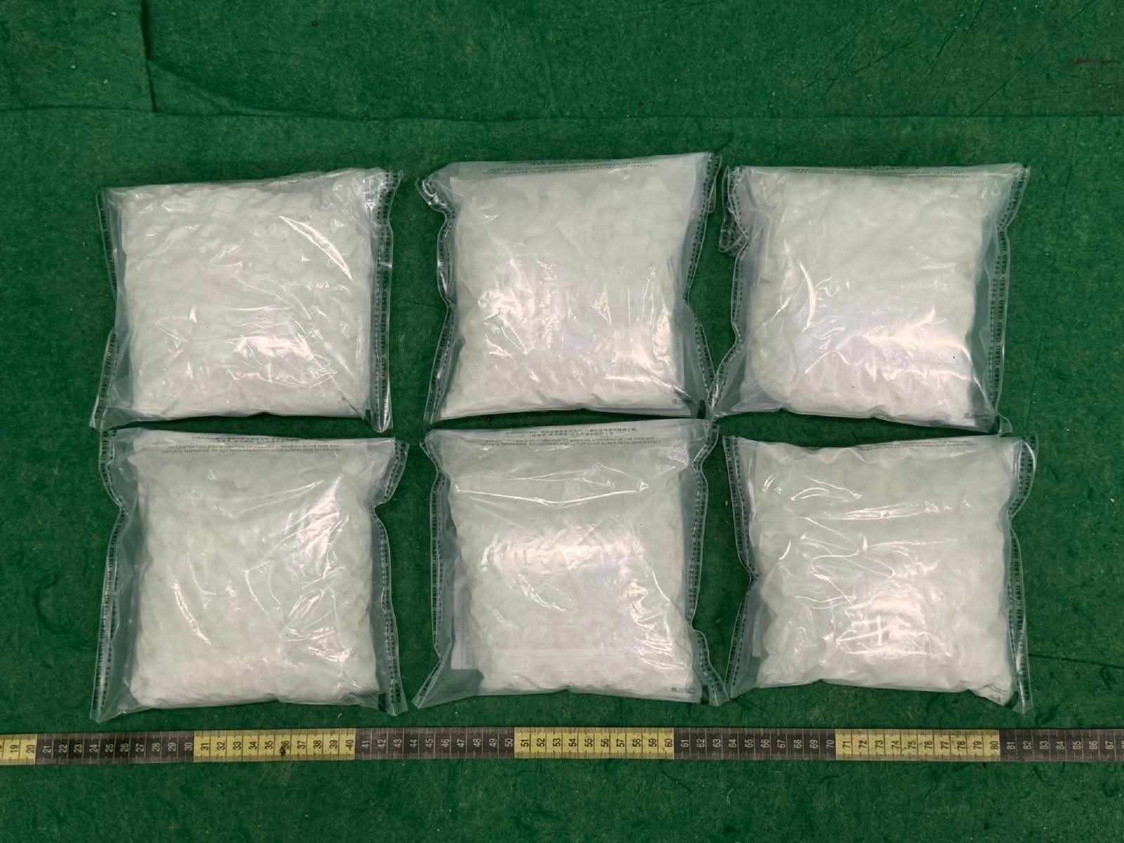 香港海關於機場偵破兩宗毒品案件