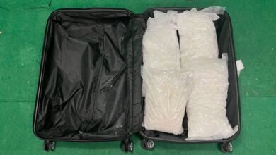 香港海關偵破兩宗毒品案件並檢獲約七百九十五萬元懷疑毒品
