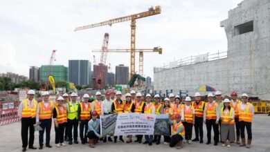 立法會小組考察元朗防洪壩及明渠改善工程