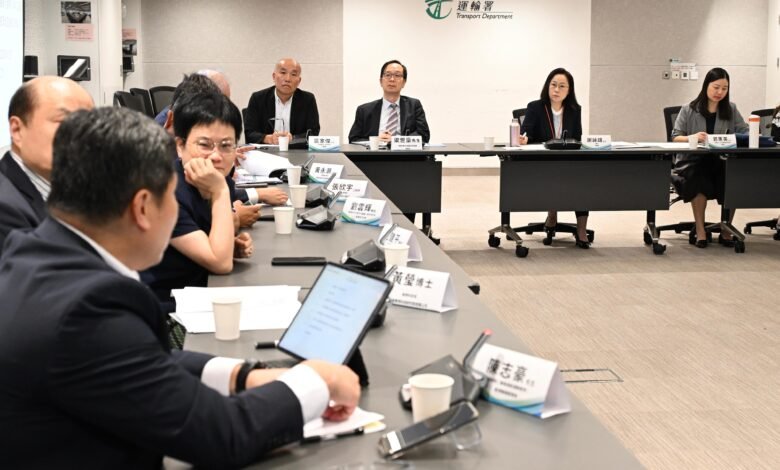 運輸署自動駕駛車輛應用促進工作組召開第二次會議