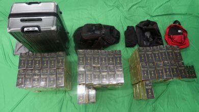 二十歲男旅客涉管有大批未完稅香煙 西九龍裁判法院判監九個月罰一千元