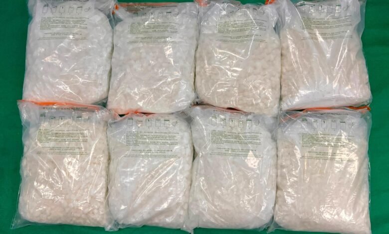 海關破獲兩宗毒品案 三人被捕涉二千三百萬毒品