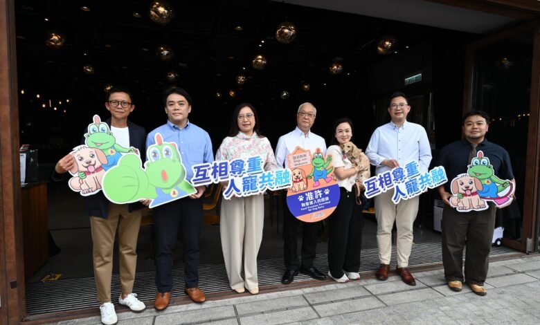 首批940間食肆開放狗隻入內 食環署派專隊巡訪支援業界