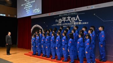 30名中學生月底赴內地交流 參加太空營九日訓練