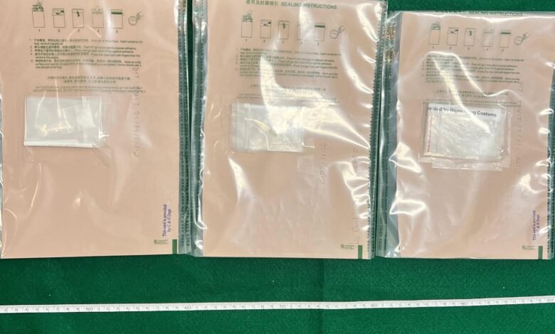 泰國「茶葉」貨藏毒 海關起逾五百萬毒品拘兩本地男