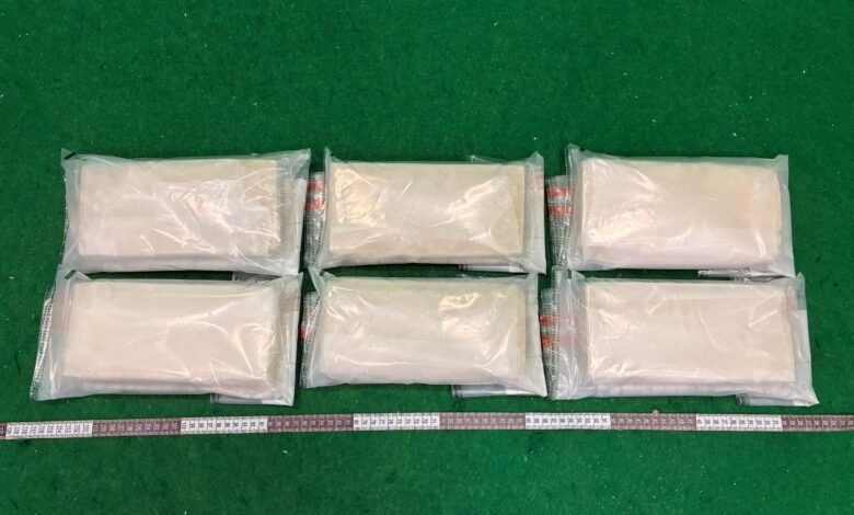 海關兩日內在機場揭發三宗旅客涉毒案 檢獲逾千萬懷疑可卡因及冰毒