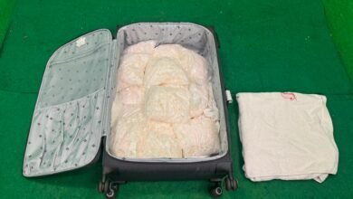 機場連日檢獲24公斤疑似毒品 海關拘捕兩女一男