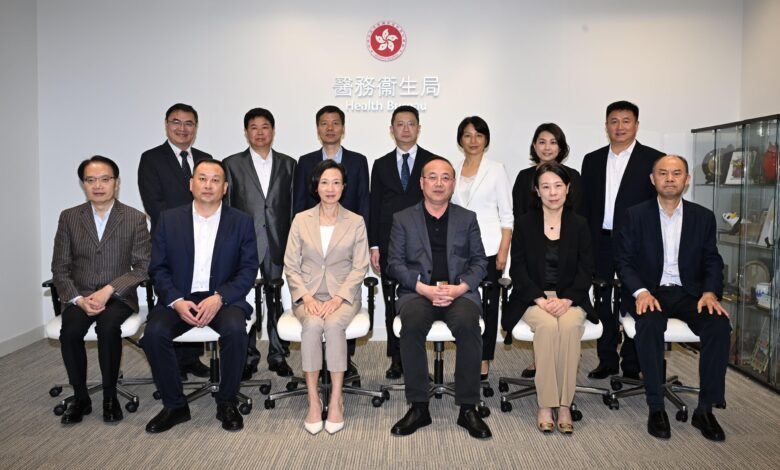 范崇嬿與安徽政協代表團在港商議深化中醫藥合作