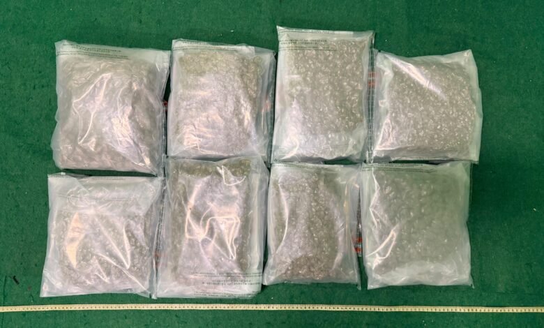 機場破兩宗旅客涉毒案 檢約九點五公斤懷疑大麻花拘兩男