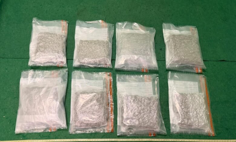 機場檢四公斤疑大麻花 內地男旅客被捕