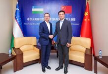 林定國訪塔什干簽合作備忘錄 明日返港