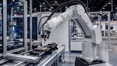 2026世界機器人大會在北京開幕聚焦人機共生匯聚逾三千件前沿展品（無人物概念圖）