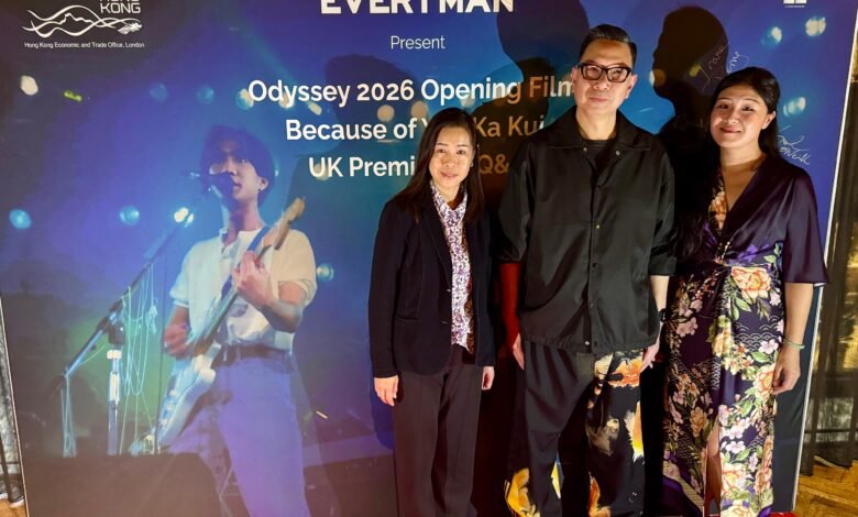 英國Odyssey 2026放映10部港片 倫敦辦開幕禮