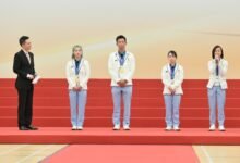 中國香港亞運代表團創佳績 嘉許禮向得獎運動員頒狀